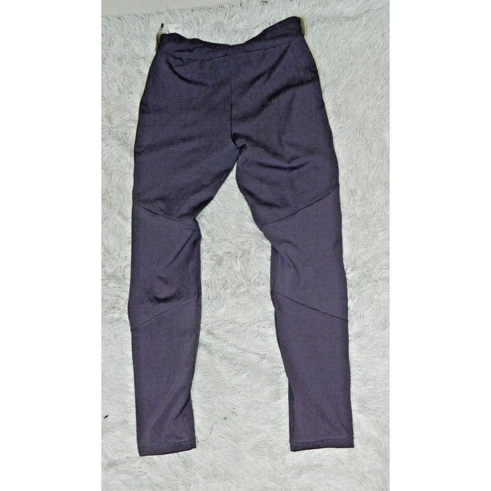 Kappa Track Pants Women's Size Medium Purple Spellout Fitted Pants - Picture 8 of 11